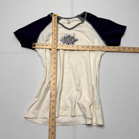 SJB Active By John Bay Size Small Vintage Baby Tee 95% Cotton Comfortable Fit - Picture 2 of 4